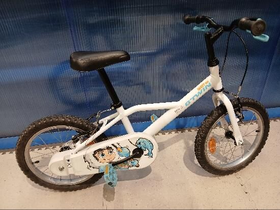 Btwin 100 Inut blanca 4,5 -6 años