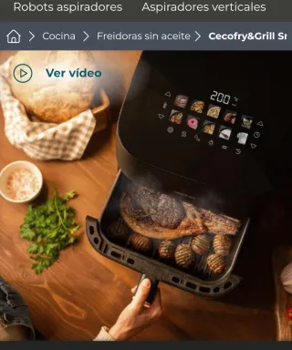 Cecofry & Grill Smokin' 4500 Freidora Aire