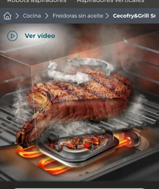 Cecofry & Grill Smokin' 4500 Freidora Aire