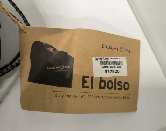 Bolsa para bicicleta plegable DAHON