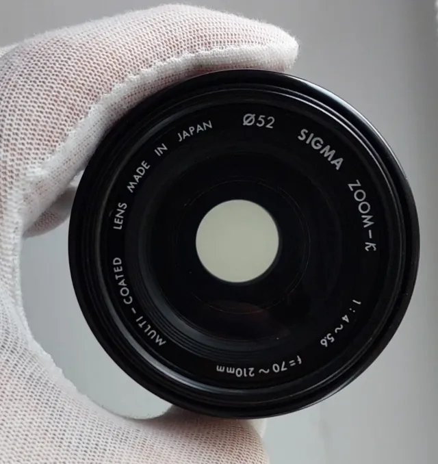 Objetivo Sigma Zoom K 70-210mm f/4-5.6