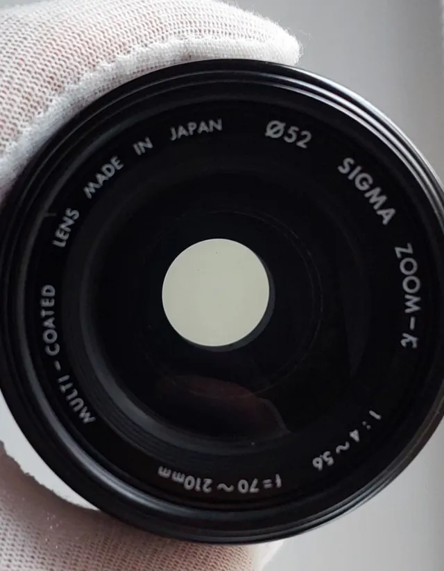 Objetivo Sigma Zoom K 70-210mm f/4-5.6