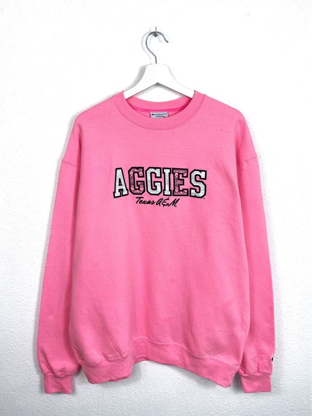 Felpa Champion USA Retro Oversize Ricamata Y2K