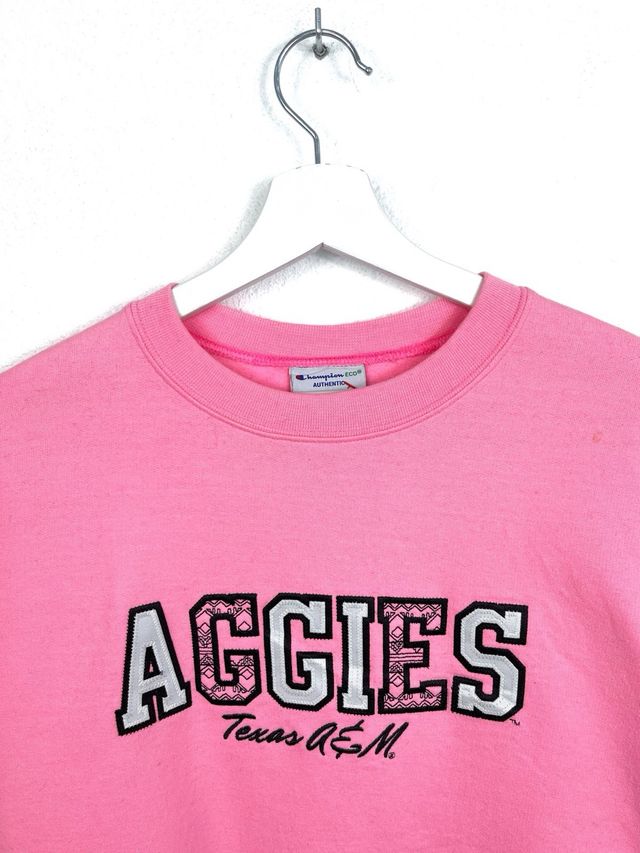 Felpa Champion USA Retro Oversize Ricamata Y2K