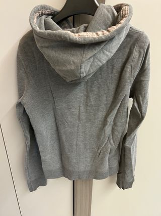 Felpa Abercrombie & Fitch con cappuccio grigia M