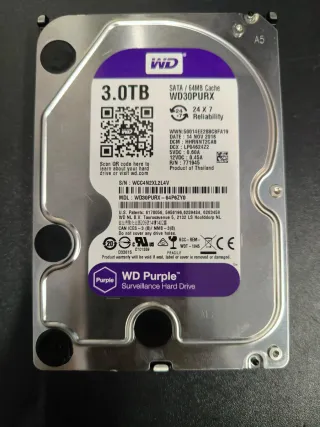 Hard Disk WD Purple 3TB