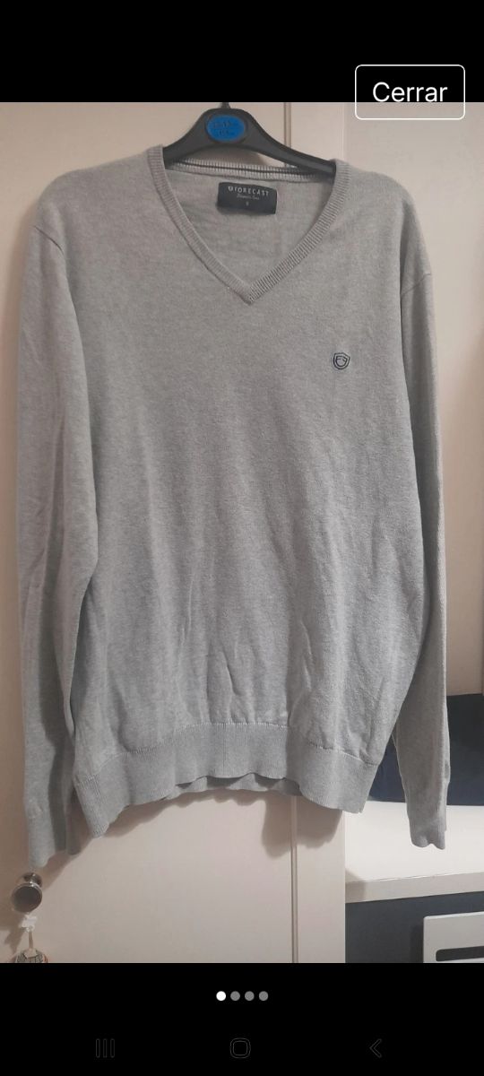 Jersey Forecast Pico Gris Talla S