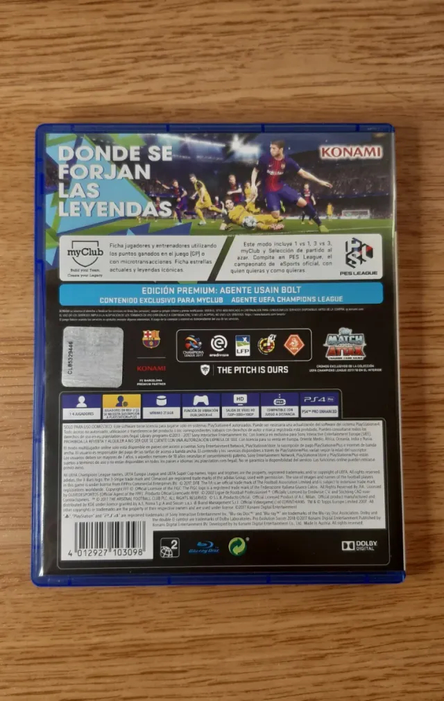 Pro Evolution Soccer 2018 (PS4)