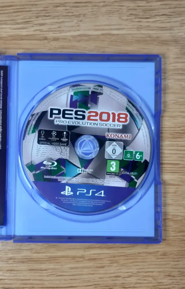 Pro Evolution Soccer 2018 (PS4)