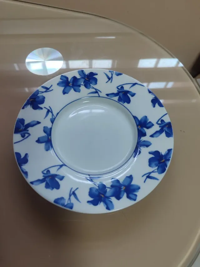 2 Platos Pequeños Florales Vista Alegre