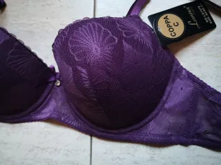 Sujetador Talla 95 Copa C Morado