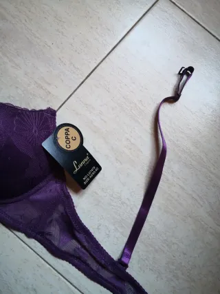 Sujetador Talla 95 Copa C Morado