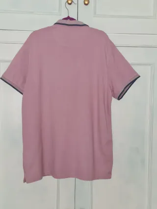 Polo Dockers Rosa Malva XL Piqué Algodón