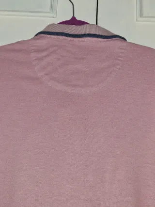 Polo Dockers Rosa Malva XL Piqué Algodón