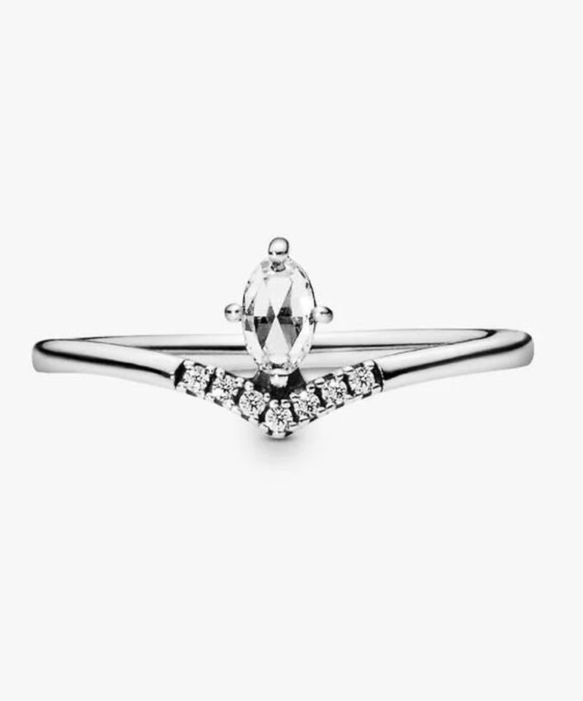 Anillo Pandora Deseo Clásico Plata