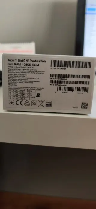 Xiaomi 11 Lite 5G NE bianco