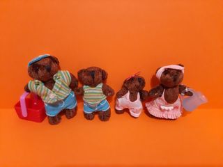 Collezione 4 Mini Peluche Ferry Ville Mattel 2004