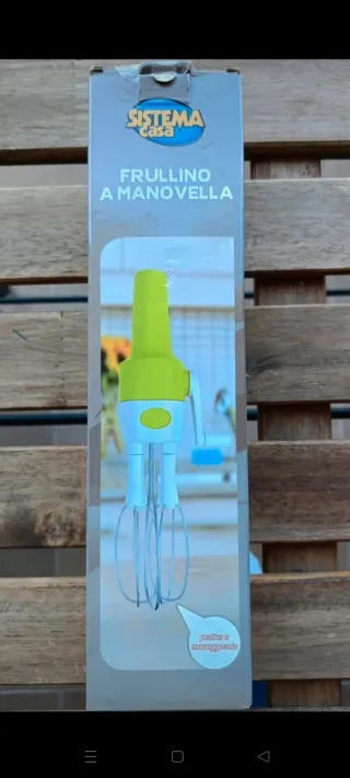 Frullino a manovella Sistema Casa