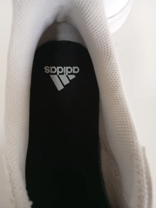 Zapatillas Adidas 36 Blancas y Plateadas