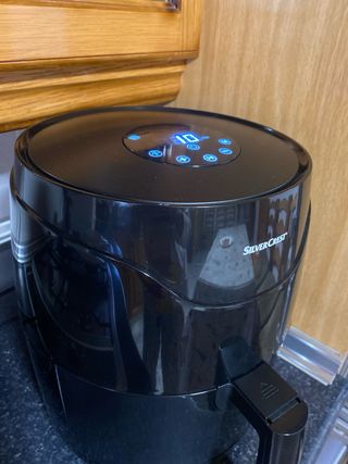 Freidora Aire Digital Silvercrest Negra 2.2L