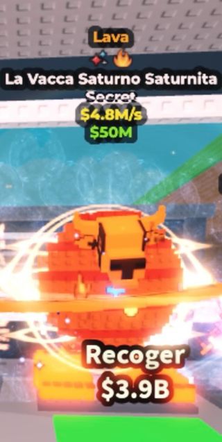 Roblox (La Vacca Saturno Saturnita Lava)