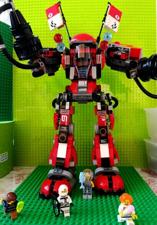 Lego Ninjago Fire Mech Set 79615