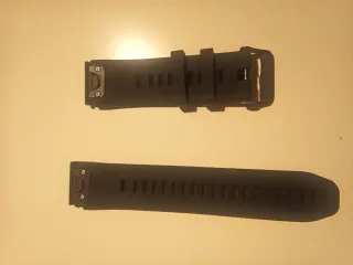 Correa Silicona Garmin Fenix 6 7 Negro 22mm