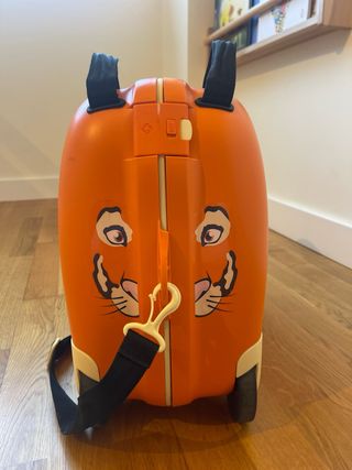 Maleta infantil Samsonite tigre naranja