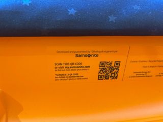 Maleta infantil Samsonite tigre naranja