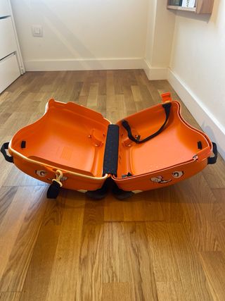 Maleta infantil Samsonite tigre naranja