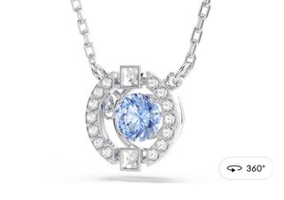 Collar Swarovski Colección Alo Azul y Plata