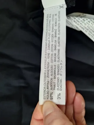 Gabardina Zara Negra Mujer Talla L (42)