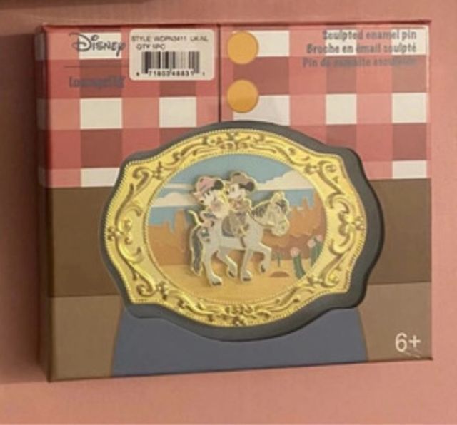 Pin Disney Mickey Minnie Vaqueros Limited Edition