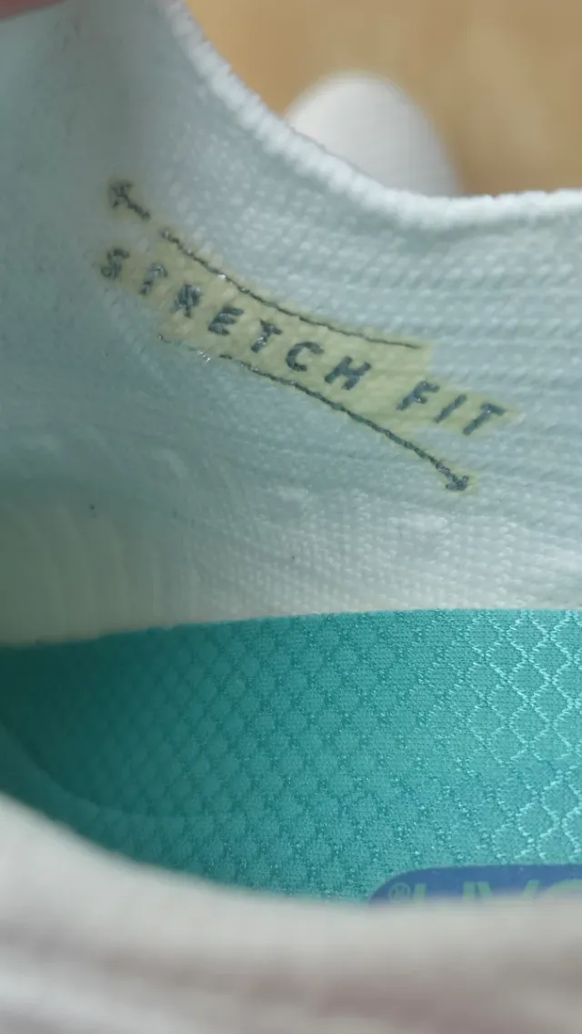 Zapatillas Skechers Blancas sin Cordones T. 41