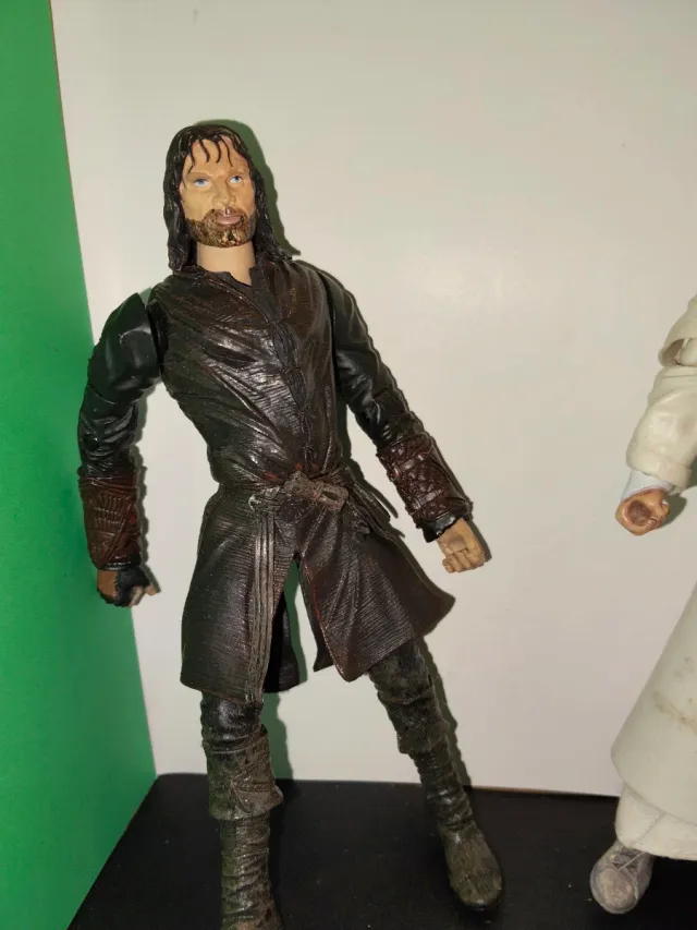 Action Figure Signore Anelli Gandalf e Aragorn