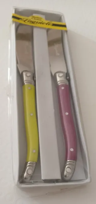 Coppia coltelli da burro Laguiole