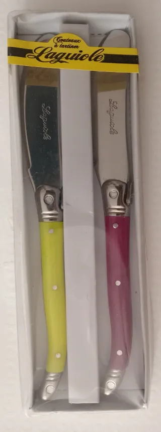 Coppia coltelli da burro Laguiole