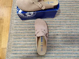 Zuecos Birkenstock Beige