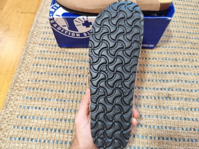 Zuecos Birkenstock Beige