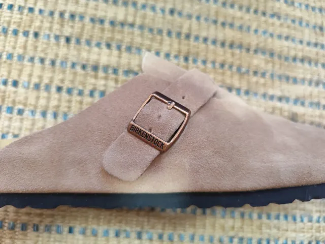 Zuecos Birkenstock Beige