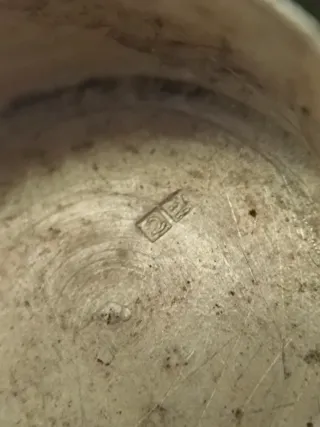 Cajita de Plata de Egipto