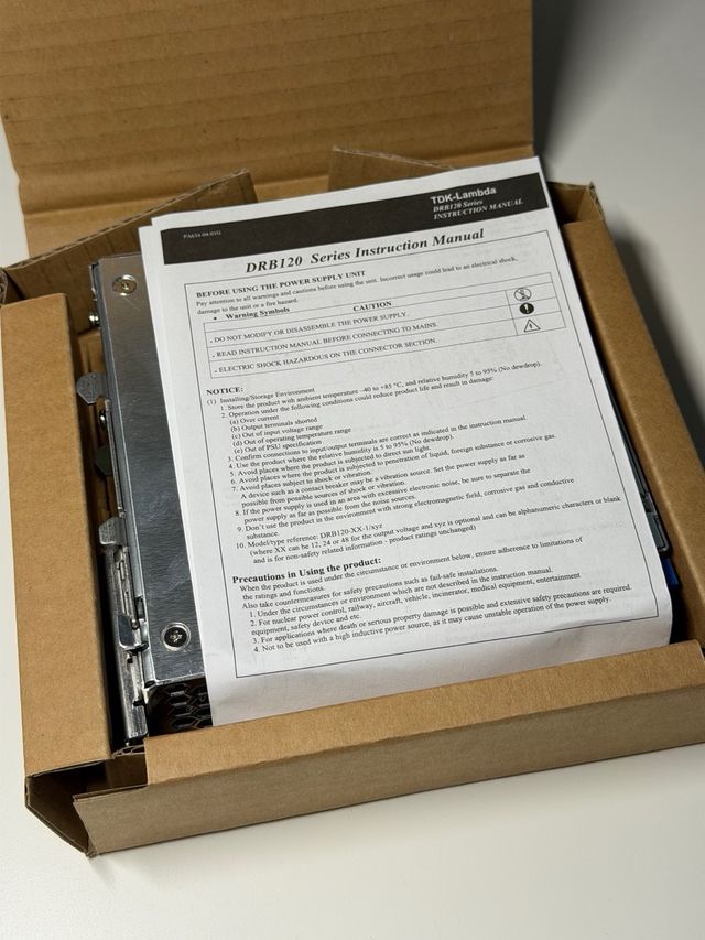 Alimentatore DIN TDK-Lambda DRB120-24-1