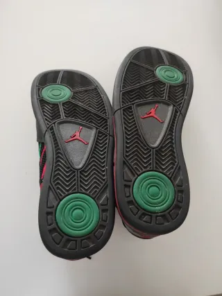 Zapatillas Air Jordan Phily Legend Negras Rojas