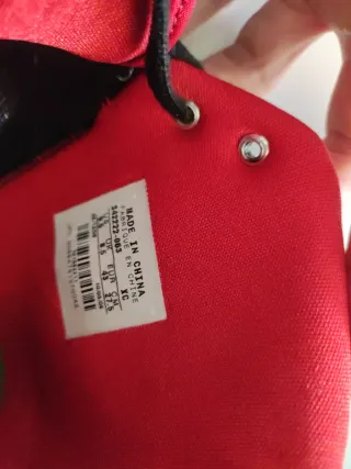 Zapatillas Air Jordan Phily Legend Negras Rojas