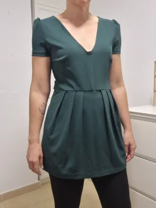 Mono corto Zara verde