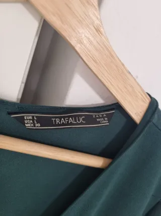 Mono corto Zara verde