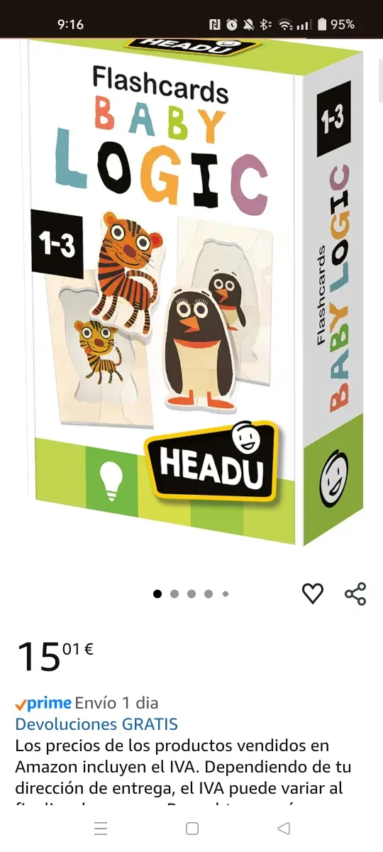 Flashcards Lógic Bebé Animales