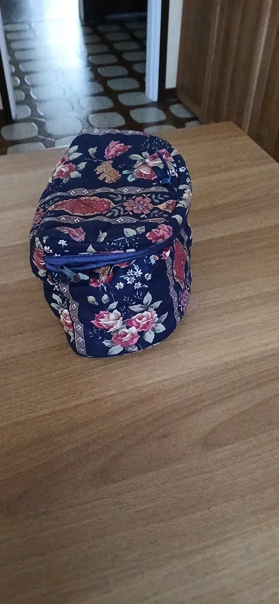 Pochette porta trucchi floreale