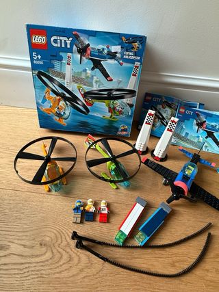 Lego City 60260 Helicóptero Volador