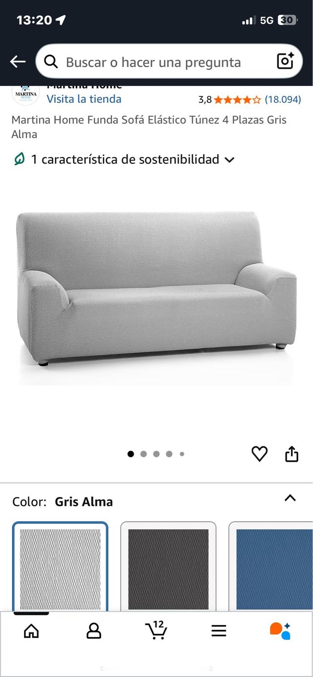 Fondi per divano elastico 4 posti grigio. Rif. 134